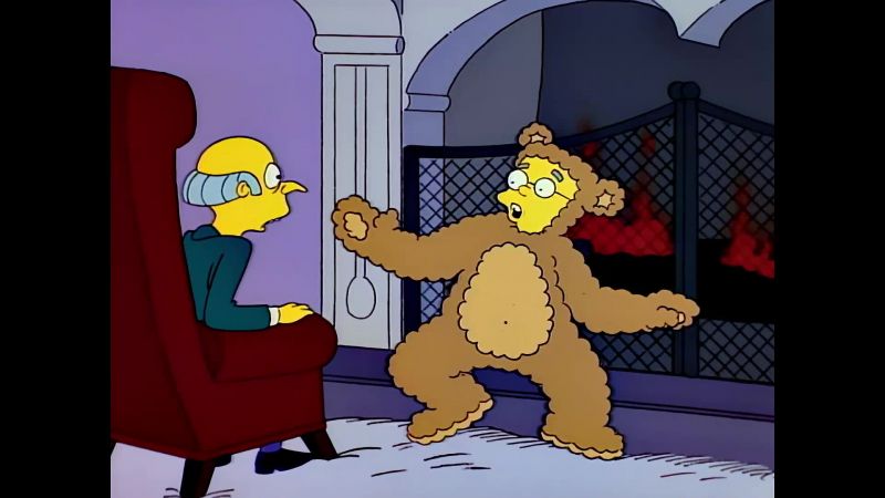 SMITHERS: Here's something that should cheer you up, sir