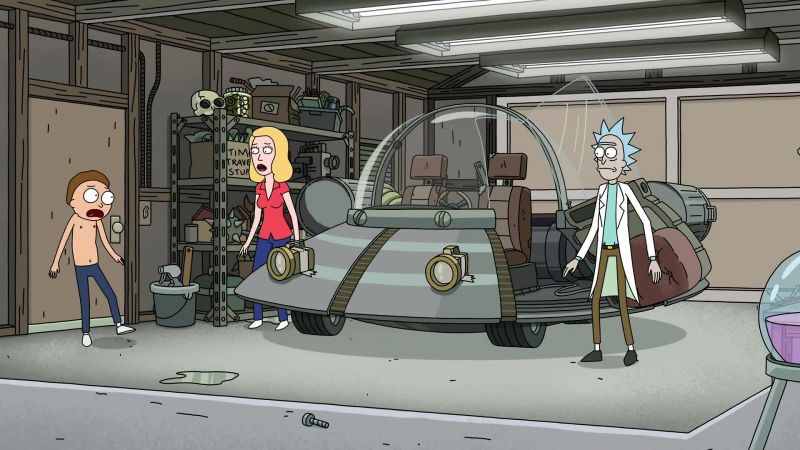 Snakes! Get back in the car!