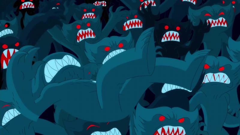 (SNARLING, GROWLING)