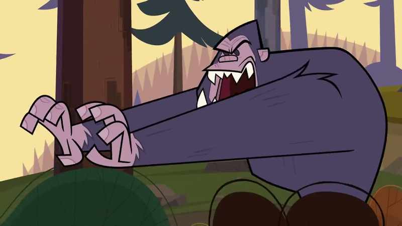 (Snarling)