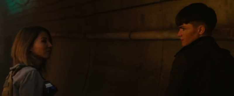 [snarls] - [clangs]