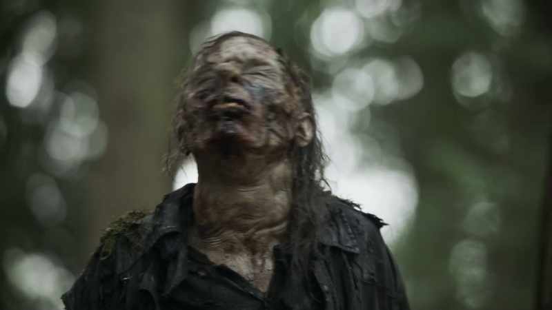 [sniffing and snarling]
