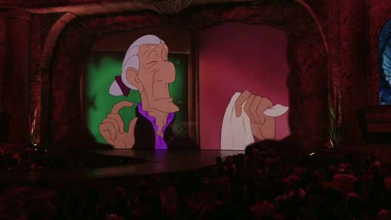 [sniffs] Well, Carlotta, my dear, uh, what's for dinner?
