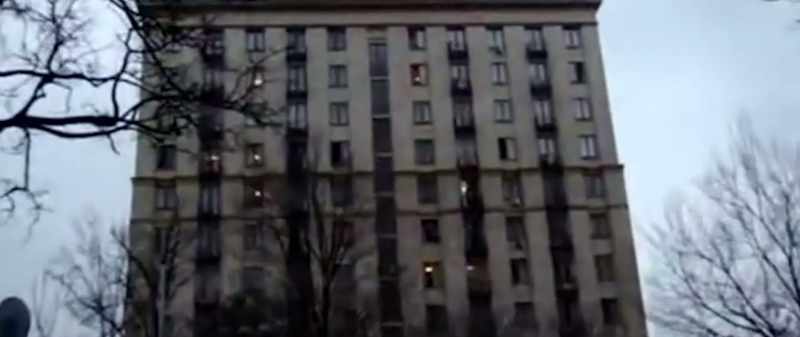 Snipers were located in buildings