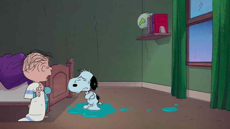 Snoopy, do you need a towel?