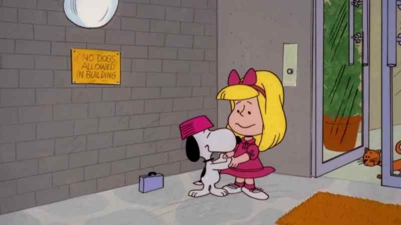 Snoopy, you finally got here. We‘ve been expecting you