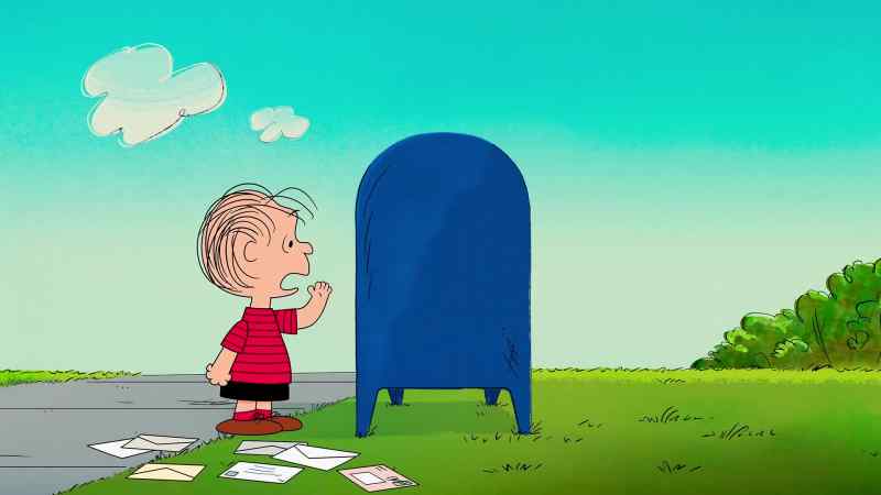 Snoopy, you really ought to show a little more respect for the postal service!