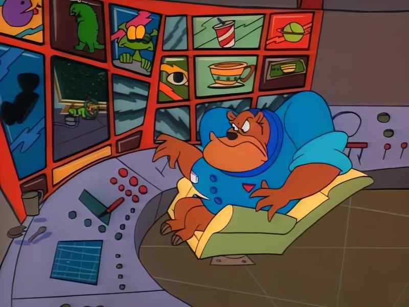 [snoring on monitor]