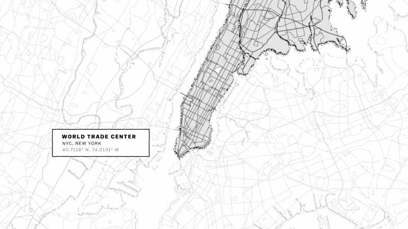 So about half the people were, on average, around Midtown