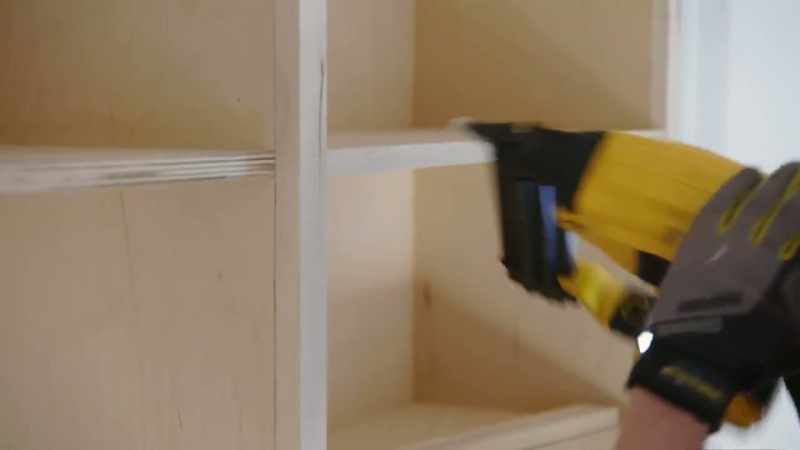 So, all we have to do is finish getting these trim pieces on