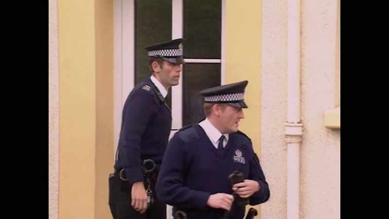 So, at that point the police showed up