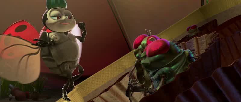 So bein' a ladybug automatically makes me a girl is that it flyboy Huh