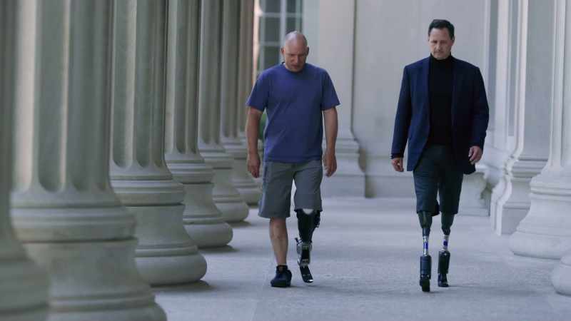 So bionics not only seeks to achieve normative function in humans