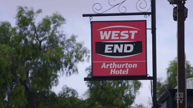 So he bought a pub, the Arthurton Hotel