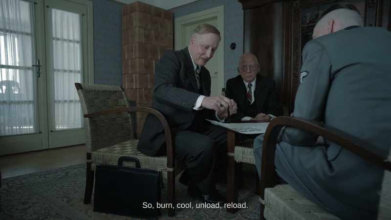 So, burn, cool, unload, reload