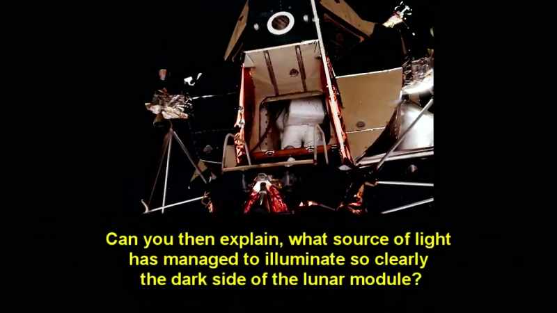 So can you explain what light source could shine so clearly