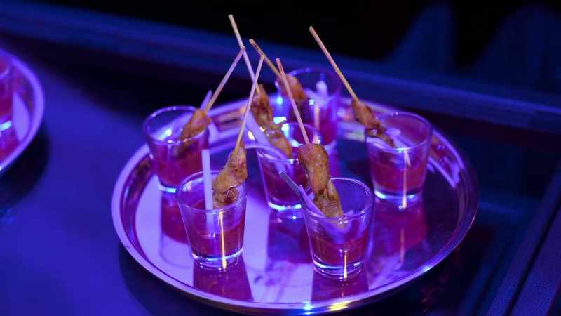 So they cannot choose a chicken satay