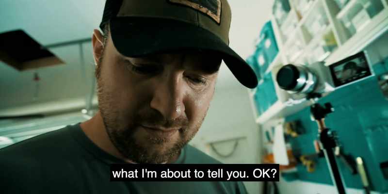 So you can't tell anybody