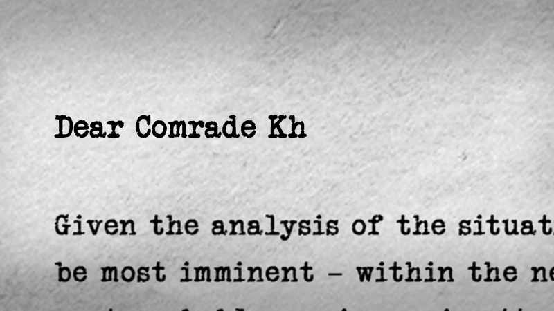 So Castro writes a letter to Russia