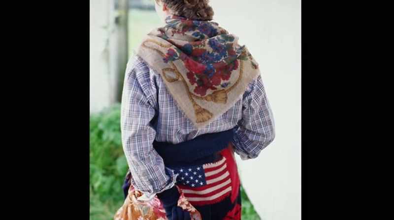 So he channels all these dreams about America