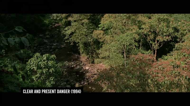 So for Clear and Present Danger, they worried about a scene