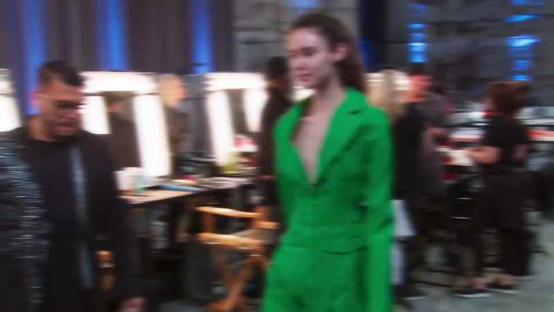 So this corset suit that is structured on top