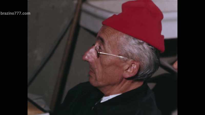 So, for Cousteau, that was a means to an end
