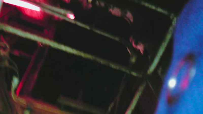 So Dan opens up the hatch and I was like, oh my God