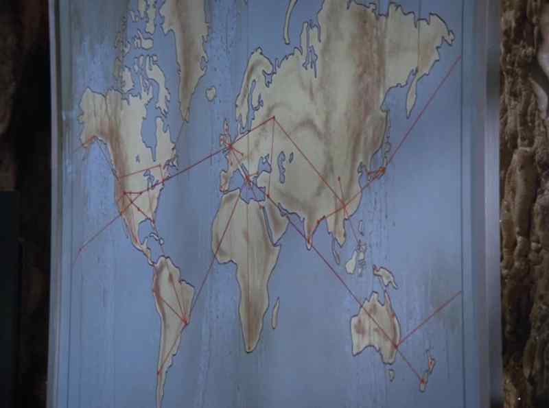 So they did go on to cover the world with it