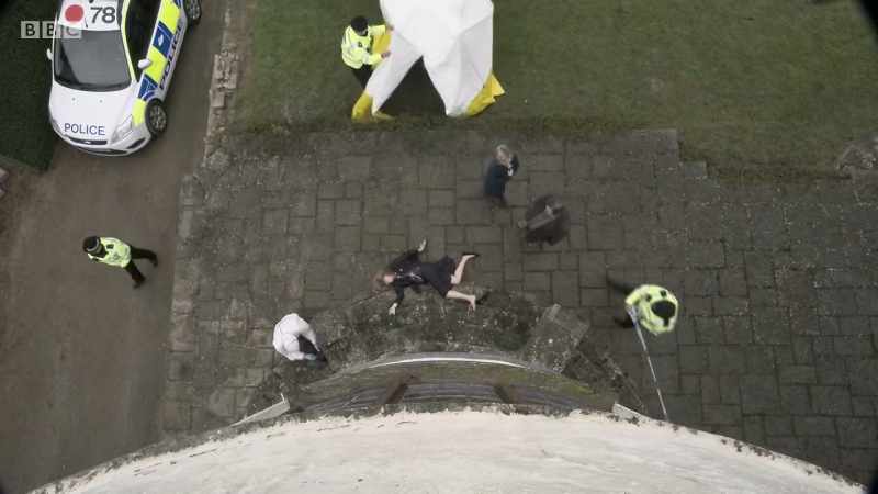 So, do you...do you think she fell, or...?