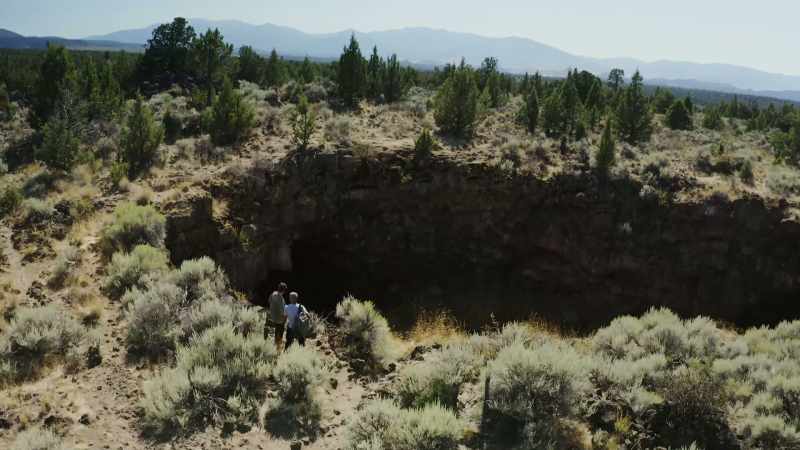 So everything around Mount Shasta, below ground