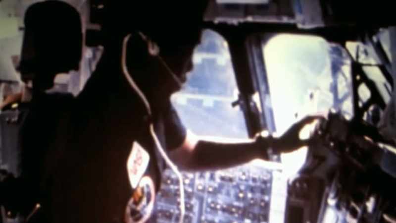 So, we got on board and we got the cargo bay doors open