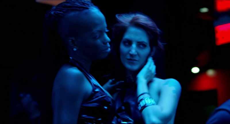 So, Grace Jones, stop making out with white Grace Jones