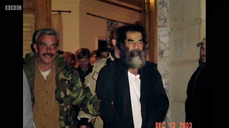 So when he was captured like that