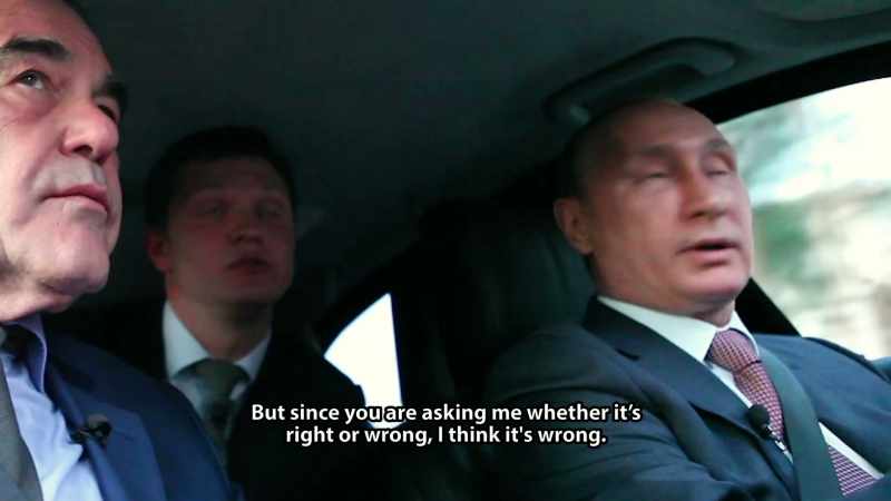 So, he's saying that he should not have whistle-blown