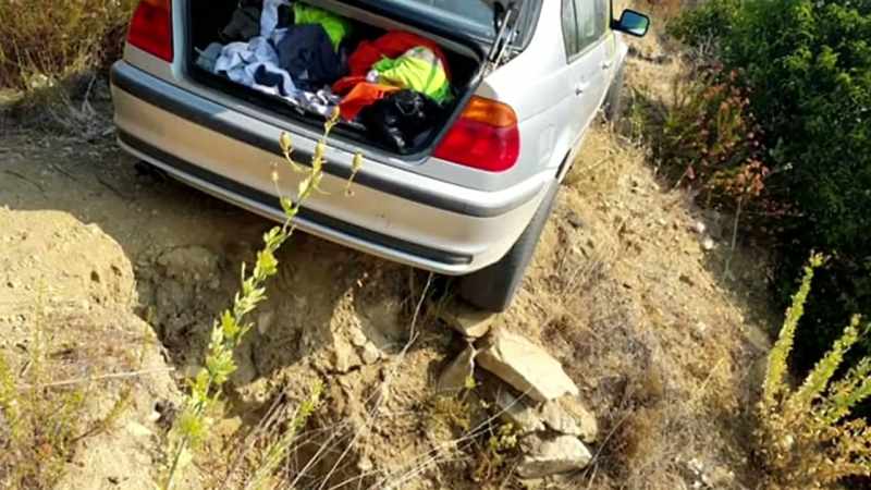 So when his car was found