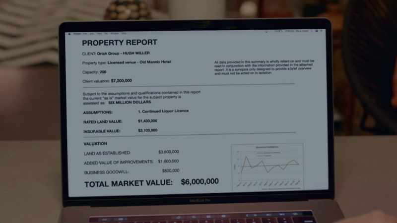 So if Hugh knew that the new property