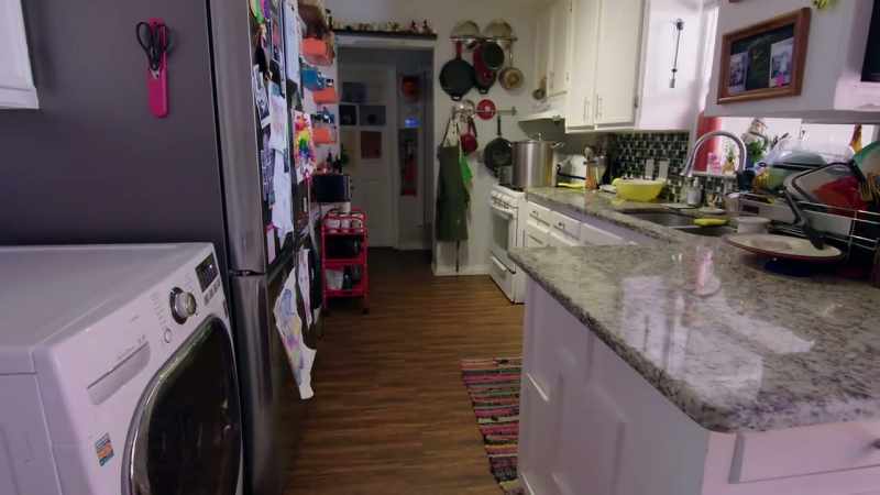 So I agree with you, this kitchen is way too small