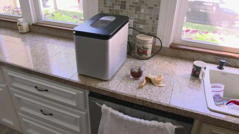 So I bought a small unit and make ice cubes