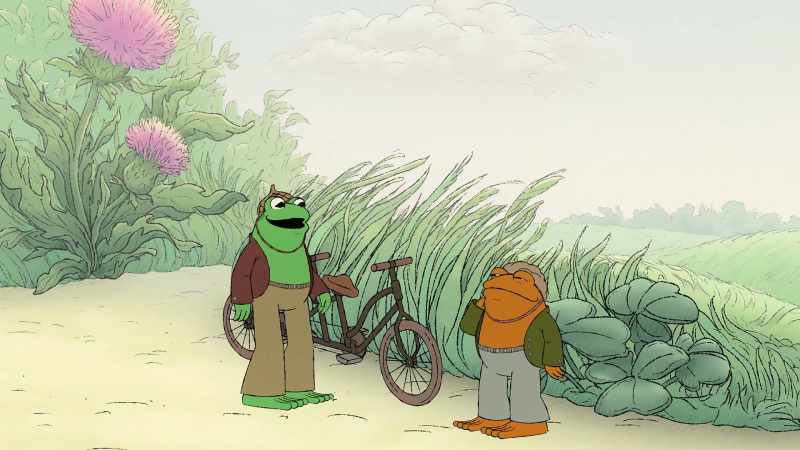 So I got back on the bicycleto see what was going on