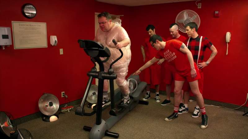 So I guess the idea is for the sweat to dribble down