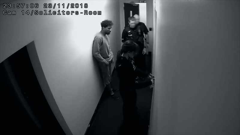 So I interviewed him in the cell
