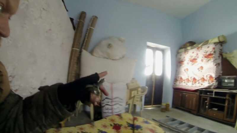 So I just held the grenade under my head