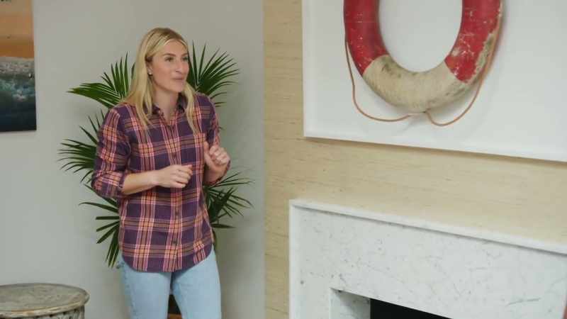 So I was like, look, if I'm going to rip apart their fireplace