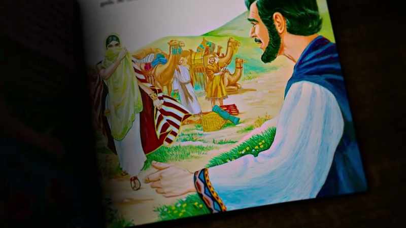 So I looked back at the Bible stories for this project
