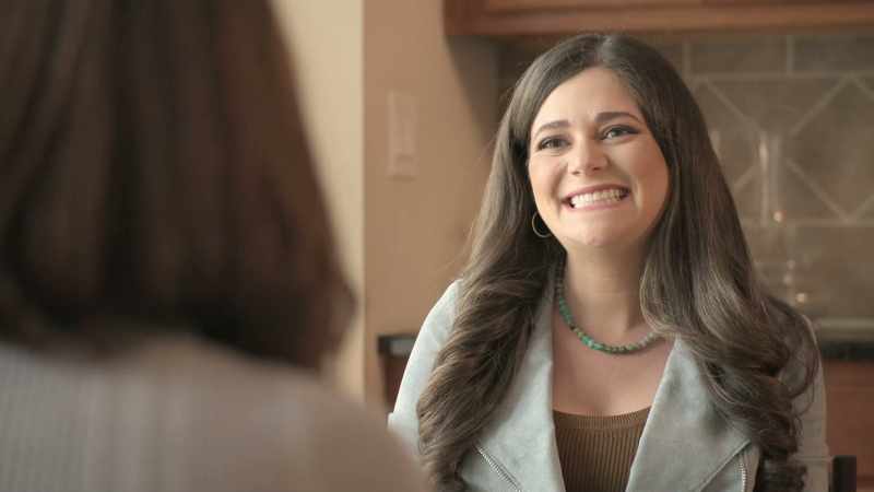 So as I was walking toward him, I felt this build. Like, excitement