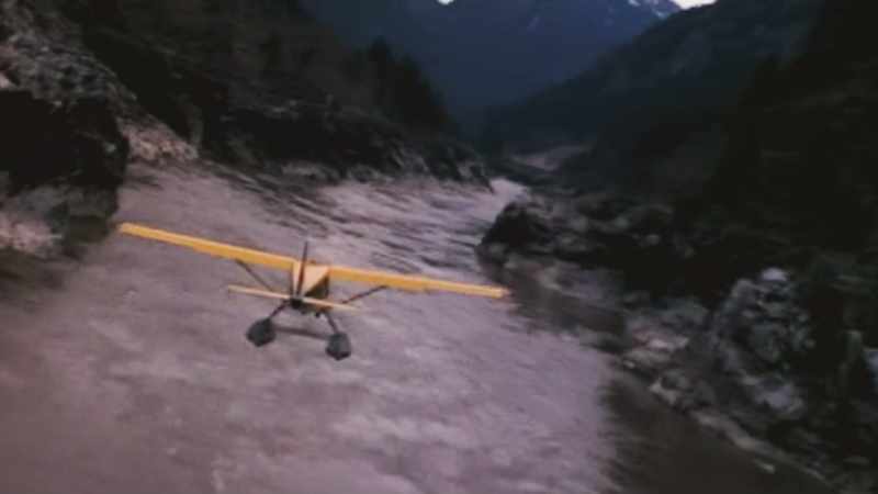 So, I went and started flying bush up there