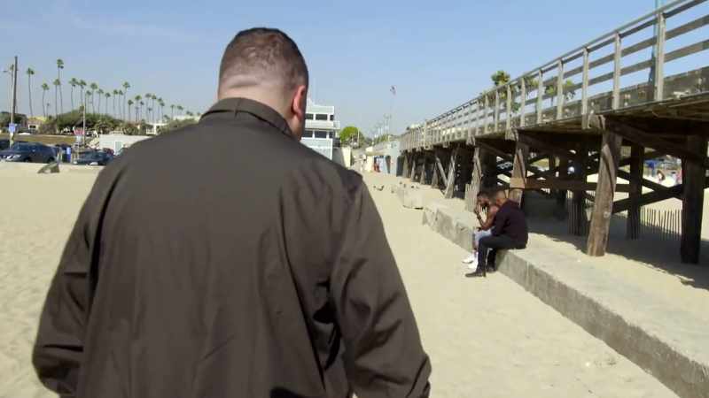 So I'm down in Long Beach, and I notice these two men