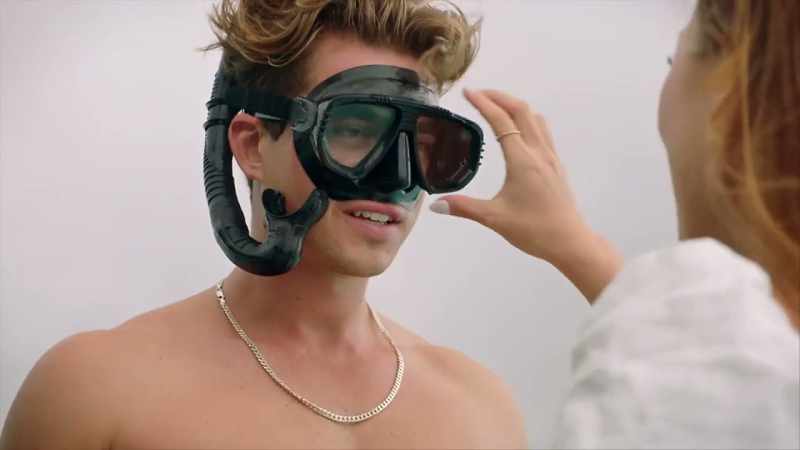 So, I'm going to go for a swim. - (LAUGHS)