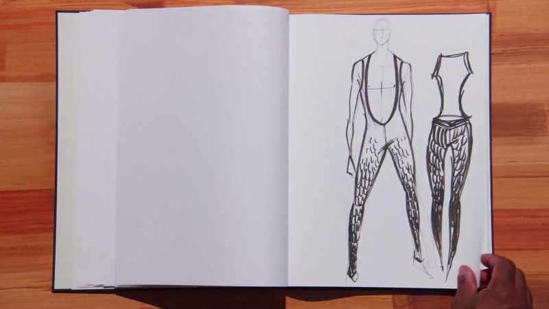 So I'm going to make a tent-shaped big bomber jacket